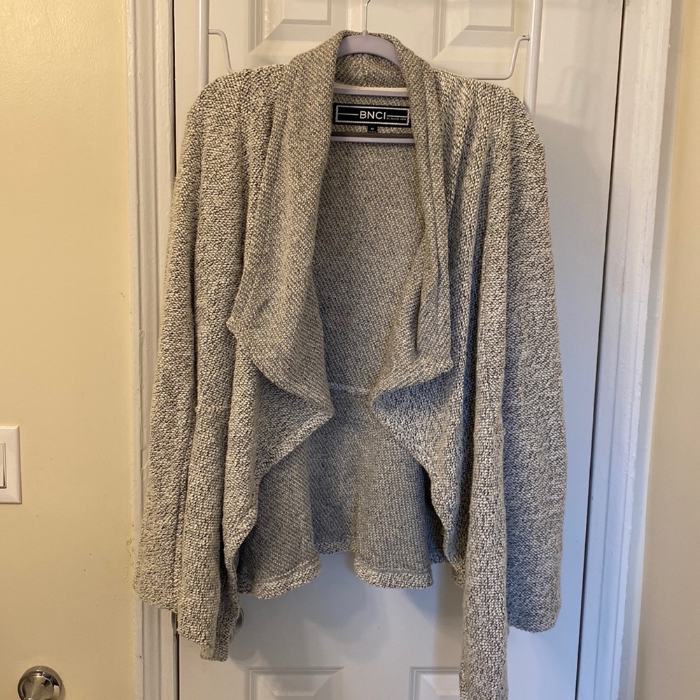 BNCI Cozy Gray Cardigan
